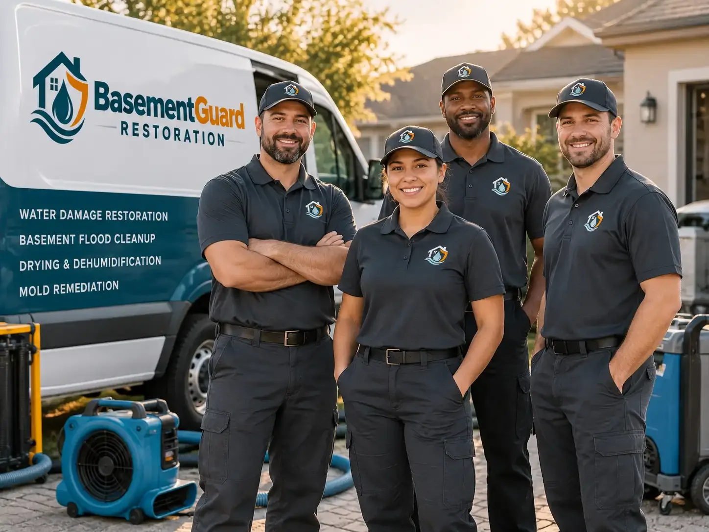 Basement Water Damage Restoration company in Veblen, SD